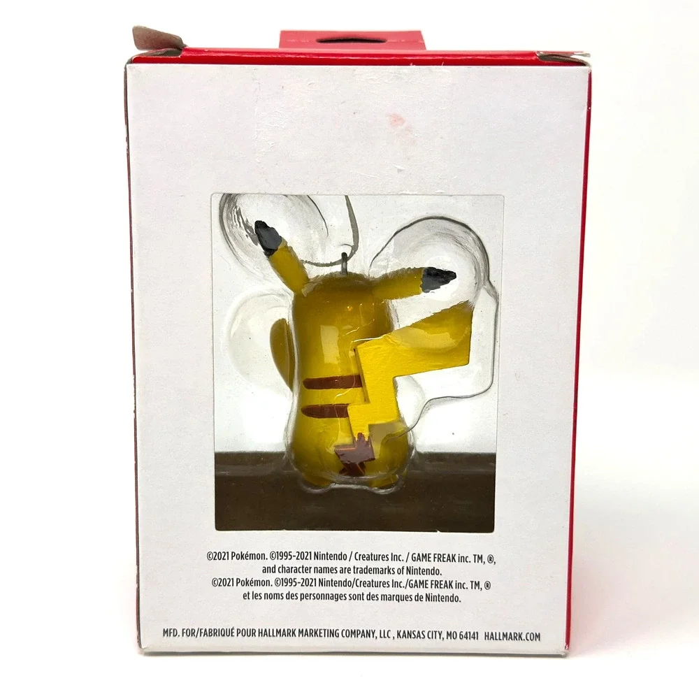 Hallmark Pokémon Pikachu Christmas Tree Ornament 2HCM9101 2021 Hallmark Holidays